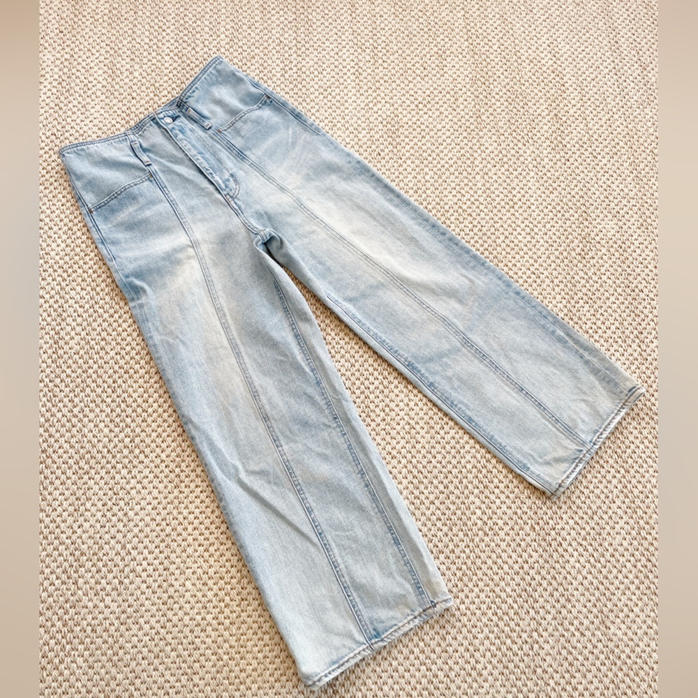 Moussy Vintage Style Straight Leg Jeans – Women’s Size 28 – 100% Cotton